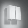 Sollux LINEA Moderne Wandleuchte Weiss 2-flg. G9 1 Sollux LINEA Moderne Wandleuchte Weiss 2-flg. G9 -Leuchten Verkauf 0375 2