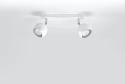 Sollux OCULARE Deckenlampe Weiss 2-flg. GU10