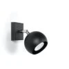 Sollux OCULARE Wandleuchte Schwarz 1-flg. GU10 -Leuchten Verkauf 0443 2