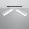 Sollux DIREZIONE Deckenlampe Weiss 2-flg. GU10 -Leuchten Verkauf 0496 2