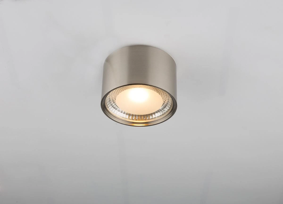 Globo Serena LED Aufbauleuchte Nickel Matt 11,3x8cm 6 Globo Serena LED Aufbauleuchte Nickel Matt 11,3x8cm – Bild 4