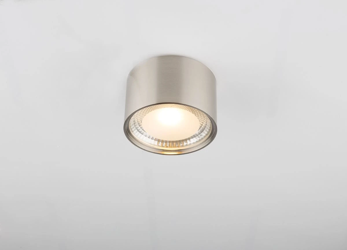 Globo Serena LED Aufbauleuchte Nickel Matt 11,3x8cm 7 Globo Serena LED Aufbauleuchte Nickel Matt 11,3x8cm – Bild 5