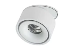 Lumexx Semi LED Einbauleuchte Weiß/weiß 10W, 680lm, 2700k