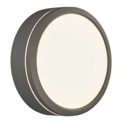 Nordlux Smart Home AVASMART LED Deckenleuchte Außen Grau, Opal Weiß 600lm IP54 App Steuerbar 20x20cm -Leuchten Verkauf 2019016010 4