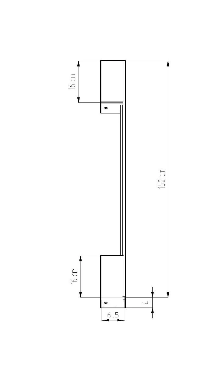 Thoro Sappo L LED Wandlampe Schwarz 2875lm 3000K 4x6,5x150cm 9 Thoro Sappo L LED Wandlampe Schwarz 2875lm 3000K 4x6,5x150cm – Bild 7