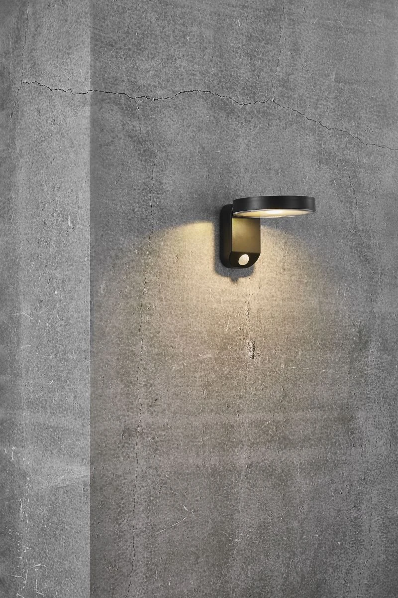 Nordlux RICA LED Solar Außenwandleuchte Schwarz 480lm IP44 Mit Bewegungsmelder 12cm 4 Nordlux RICA LED Solar Außenwandleuchte Schwarz 480lm IP44 Mit Bewegungsmelder 12cm – Bild 2