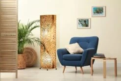 Globo BALI Stehleuchte Muschel 20x45x149cm 2xE27 -Leuchten Verkauf 25824 am