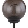 LED Solarleuchte Kugel 200mm Rauch Kunststoff Mit Lichterkette Innen Von Globo 2 LED Solarleuchte Kugel 200mm Rauch Kunststoff Mit Lichterkette Innen Von Globo -Leuchten Verkauf 33806 b