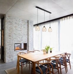 Hängeleuchte Schwarz Amber Fabas Luce Smartluce Gisella 110cm 3x E27 5 Hängeleuchte Schwarz Amber Fabas Luce Smartluce Gisella 110cm 3x E27 -Leuchten Verkauf 3518 49 125 m