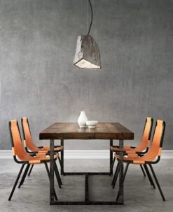 Hängeleuchte Schwarz Beton Fabas Luce Rock E27 -Leuchten Verkauf 3536 40 131 m