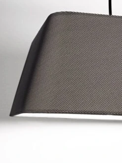 Hängeleuchte Schwarz Fabas Luce Allegra 45x45cm E27 Dimmbar -Leuchten Verkauf 3561 m 2