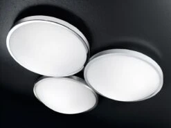 LED Deckenleuchte Weiß Fabas Luce Plaza 40cm 2100lm -Leuchten Verkauf 3566 m 3