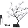 LED Solarlampe 60cm Baum Mit Leuchtenden Blüten LED Weiss Blau Pink Von Globo 2 LED Solarlampe 60cm Baum Mit Leuchtenden Blüten LED Weiss Blau Pink Von Globo -Leuchten Verkauf 39144 b