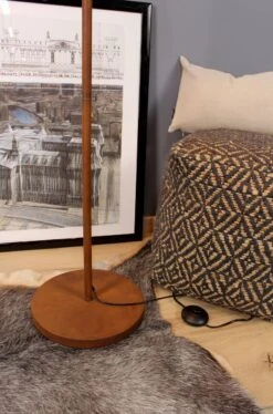 Luce Design Colt Stehleuchte Edelrost Optik E27 34x76x27,5cm -Leuchten Verkauf 4250294314277 detail 1