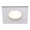 LED Einbauleuchte Weiß Nordlux Clarkson IP65 3er Set A 345lm 4000K Eckig -Leuchten Verkauf 47890101
