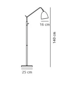 Stehleuchte Schwarz Nordlux Alexander E27 Schwenkbar -Leuchten Verkauf 48654003 tz 1