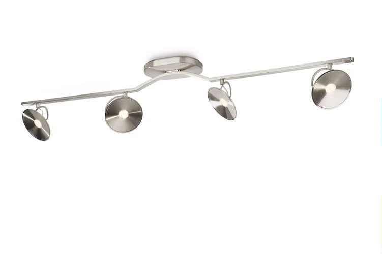 PHILIPS LED Deckenstrahler Luciano 4-flg. Je 7,5W 350lm 116x12,7x15,9cm Dimmbar 3 PHILIPS LED Deckenstrahler Luciano 4-flg. Je 7,5W 350lm 116x12,7x15,9cm Dimmbar