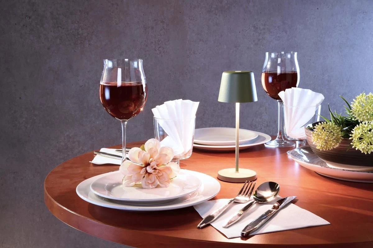 Deko Light Akku Tischlampe Canis Mini Graugrün Dimmbar Mit Ladesockel 2200/3000K IP65 6 Deko Light Akku Tischlampe Canis Mini Graugrün Dimmbar Mit Ladesockel 2200/3000K IP65 – Bild 4