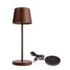 Deko Light Akku Tischlampe Canis Mini Rostfarben Dimmbar Mit Ladesockel 2200/3000K IP65 -Leuchten Verkauf 620206 1