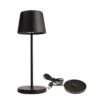 Deko Light Akku Tischlampe Canis Mini Schwarz Dimmbar Mit Ladesockel 2200/3000K IP65 -Leuchten Verkauf 620208 1