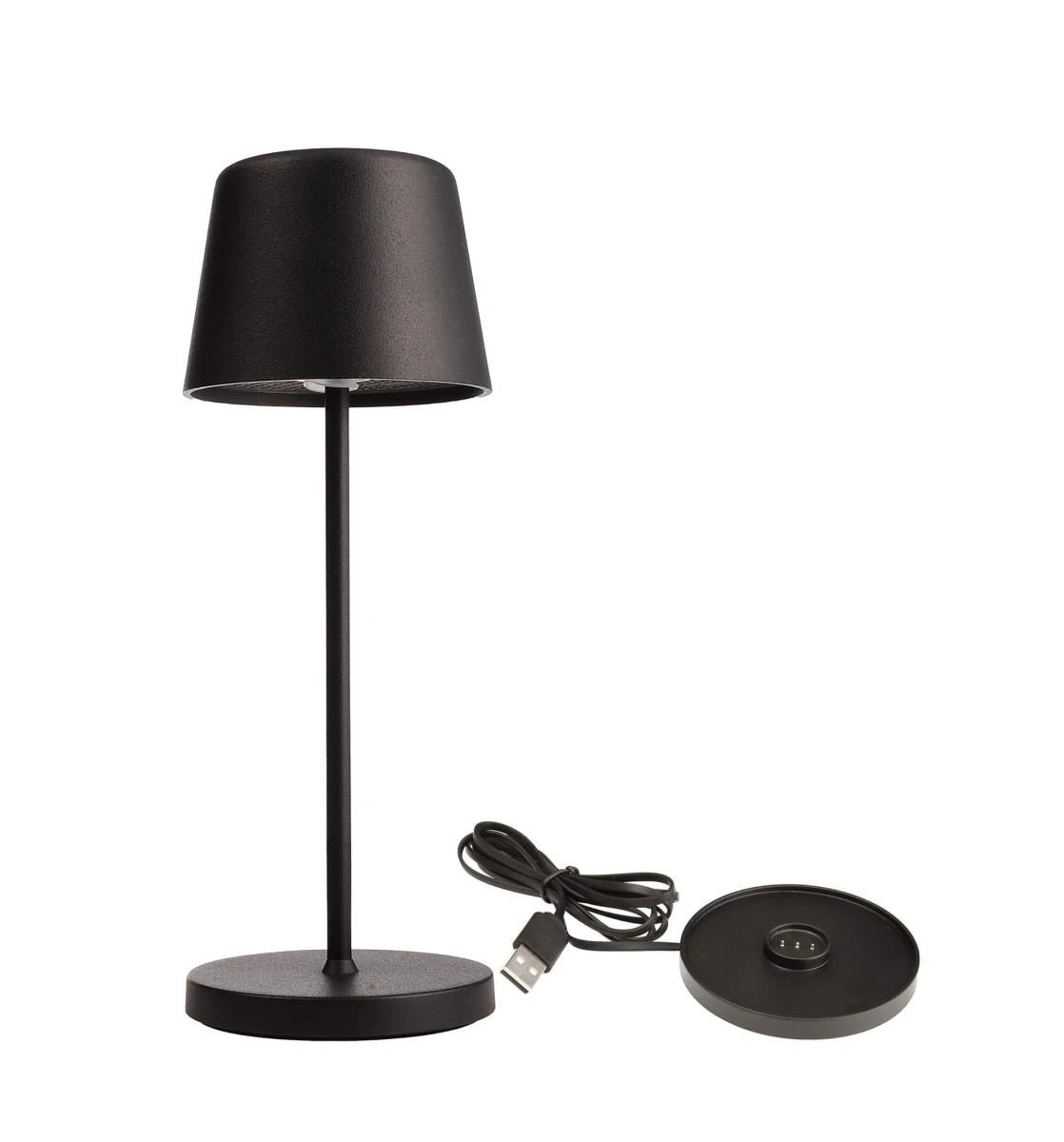 Deko Light Akku Tischlampe Canis Mini Schwarz Dimmbar Mit Ladesockel 2200/3000K IP65 3 Deko Light Akku Tischlampe Canis Mini Schwarz Dimmbar Mit Ladesockel 2200/3000K IP65