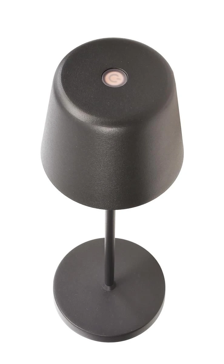 Deko Light Akku Tischlampe Canis Mini Schwarz Dimmbar Mit Ladesockel 2200/3000K IP65 4 Deko Light Akku Tischlampe Canis Mini Schwarz Dimmbar Mit Ladesockel 2200/3000K IP65 – Bild 2