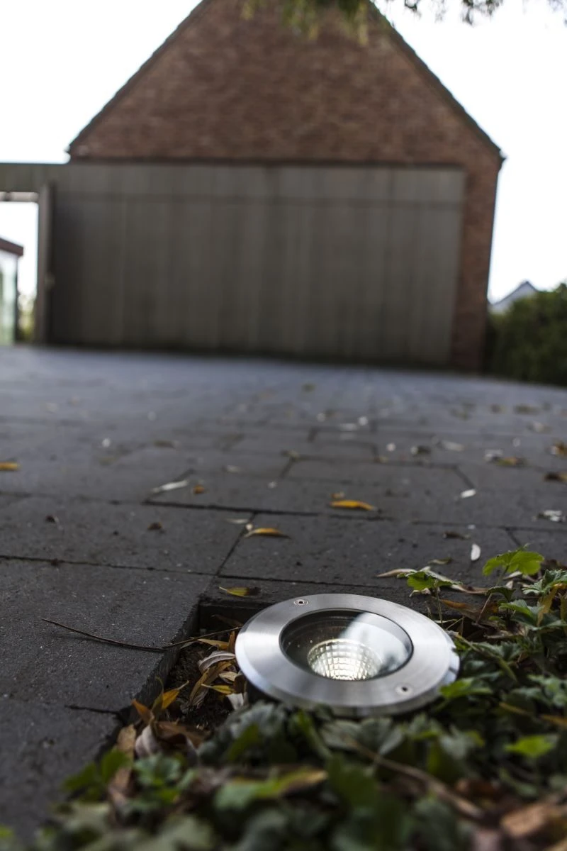 Lutec Denver LED Bodeneinbauleuchte Edelstahl IP65 1030lm 15,5x9x15,5cm 4 Lutec Denver LED Bodeneinbauleuchte Edelstahl IP65 1030lm 15,5x9x15,5cm – Bild 2