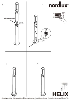 Nordlux Helix Außen Standleuchte Corten 11 Nordlux Helix Außen Standleuchte Corten -Leuchten Verkauf 77499931 tz 1