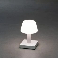 KONSTSMIDE Monaco Akku Tischleuchte IP54 Weiss Dimmbar 2700/3000K 14 KONSTSMIDE Monaco Akku Tischleuchte IP54 Weiss Dimmbar 2700/3000K -Leuchten Verkauf 7825 252.p.1.0