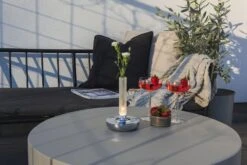 KONSTSMIDE Biarritz Akku Tischleuchte IP54 Silberfarben Dimmbar 1800/3000/4000K -Leuchten Verkauf 7827 003.s.3.0