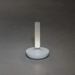 KONSTSMIDE Biarritz Akku Tischleuchte IP54 Weiss Dimmbar 1800/3000/4000K -Leuchten Verkauf 7827 253.f.1.0