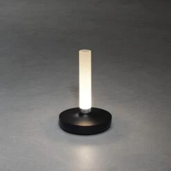 KONSTSMIDE Biarritz Akku Tischleuchte IP54 Schwarz Dimmbar 1800/3000/4000K 20 KONSTSMIDE Biarritz Akku Tischleuchte IP54 Schwarz Dimmbar 1800/3000/4000K -Leuchten Verkauf 7827 753.f.4.0