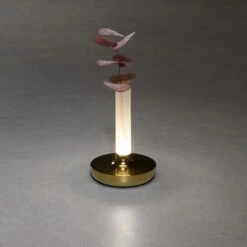 KONSTSMIDE Biarritz Akku Tischleuchte IP54 Goldfarben Dimmbar 1800/3000/4000K -Leuchten Verkauf 7827 803.p.2.0