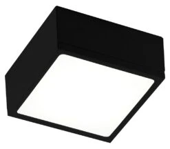 Luce Design Klio LED Deckenleuchte Schwarz 1300lm 4000K 12x12x5,9cm