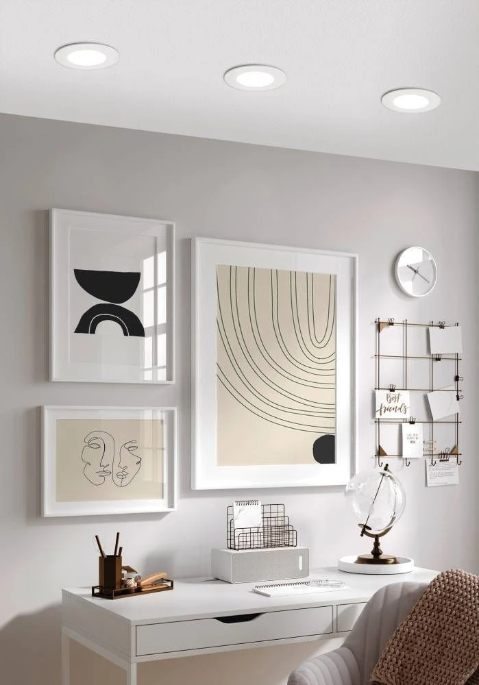 EGLO FUEVA-A LED Einbauleuchte Weiß 700lm 2700-6500K Dimmbar 12cm 7 EGLO FUEVA-A LED Einbauleuchte Weiß 700lm 2700-6500K Dimmbar 12cm – Bild 5