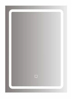 Bhp Spiegel Mit LED Beleuchtung Rechteckig, 5mm, 50x70cm, 220-240V, 3000/6500K