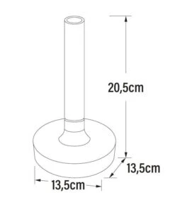 KONSTSMIDE Biarritz Akku Tischleuchte IP54 Weiss Dimmbar 1800/3000/4000K -Leuchten Verkauf biarritzusbtischleuchte tz