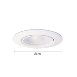 Bioledex DEKTO LED Einbauspot 8W 100° Warmweiss Schwenkbar -Leuchten Verkauf bioledex leb 8101 026 4260510480266 2