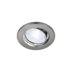 LED Einbaustrahler Nickel Gebürstet Nordlux Canis 3er Set GU10 A 345lm 6500K Dimmbar