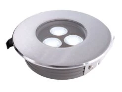 Deko Light Flat II CW Bodeneinbaustrahler Außen LED Silber, Anthrazit IP67 450lm 6000K >70 Ra 20° Modern