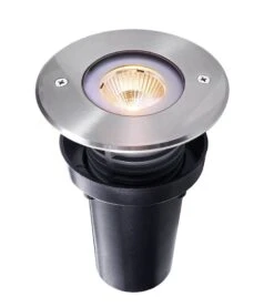Deko Light Tall COB I WW Bodeneinbaustrahler Außen LED Silber IP67 720lm 3000K >80 Ra 25° Modern