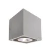 Deko Light Cubodo II Double SG Wandleuchte Außen LED Silber-grau IP54 1260lm 3000K >80 Ra 19°/19° Modern -Leuchten Verkauf dl731019