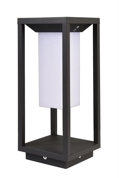 Deko Light Samas LED Solar Laterne 340mm, Dunkelgrau 3 Deko Light Samas LED Solar Laterne 340mm, Dunkelgrau