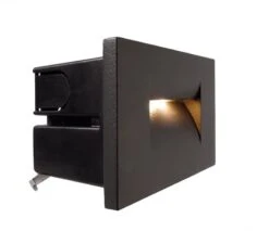 Deko Light Yvette I A Wandeinbauleuchte Außen LED Anthrazit IP65 75lm 3000K >80 Ra 22° Modern