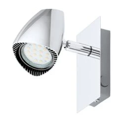 EGLO CORBERA LED Wandspot, Wippschalter, 1-flg. GU10 Chrom