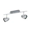 EGLO CORBERA LED Spotbalken, 2-flg. GU10 Chrom -Leuchten Verkauf eglo93673