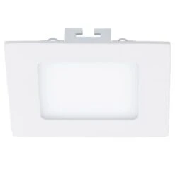EGLO FUEVA 1 LED-Einbauleuchte, Eckig, 120mm, 4000K, Weiss