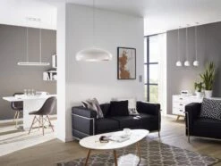 EGLO MOGANO 1 Hängeleuchte E27 Weiss, Kupfer -Leuchten Verkauf eglo94606 1