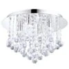 EGLO ALMONTE Kristall Deckenleuchte, 4-flg., G9, Chrom, Klar -Leuchten Verkauf eglo94878