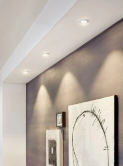 EGLO TEDO 1 Einbauleuchte 3er-Set, Stepdimming, 3-flg., GU10, Weiss -Leuchten Verkauf eglo95357 1